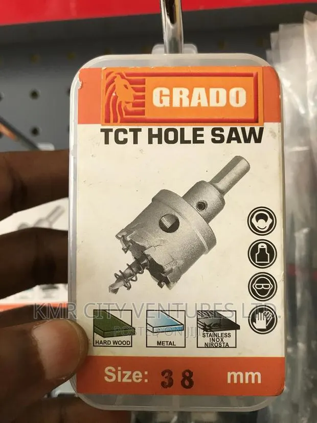 Grado TCT Hole Saw With Pilot Drill Bit · Photo 1