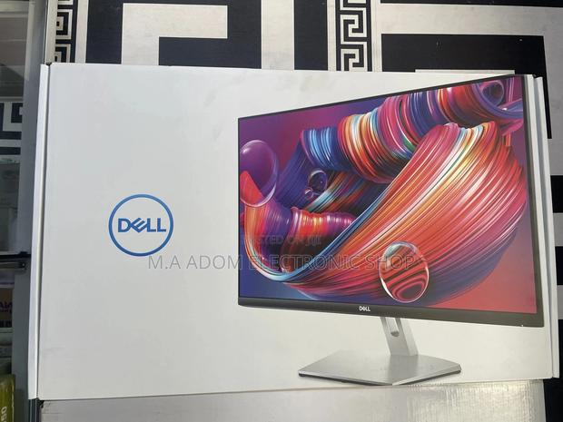 Grey Colour Dell 27” Monitor With 75hz Fullhd Ips Panel · Photo 1