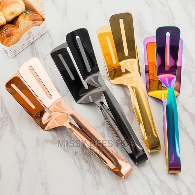 Stainless Steel Food Tongs · Photo 1