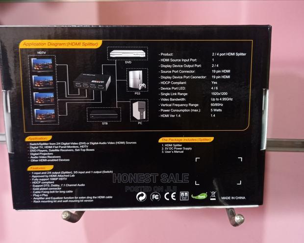 HDMI One Input Four Output HDMI Splitter · Photo 3