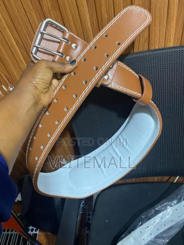 Genuine Leather Waist Support Belt · Photo 1