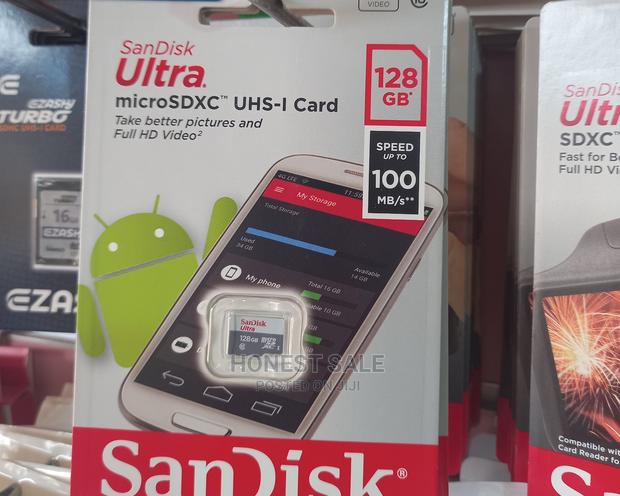 128GB Sandisk Micro TF Card · Photo 1