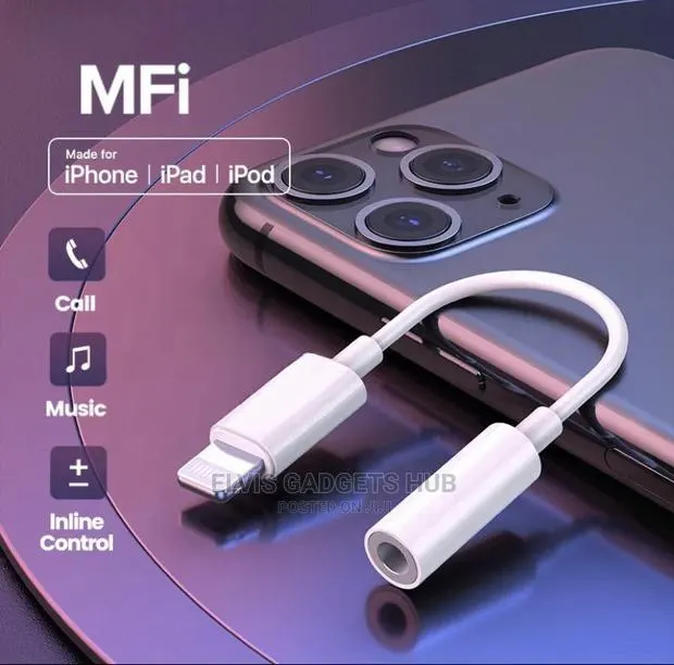 Lightning to 3.5 Mm Headphone Jack Adapter · Photo 1