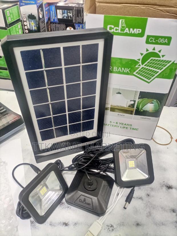 Solar Power Bank With Light · Photo 1