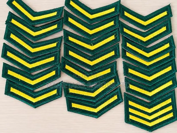 Custom Security Rank Badges Uniform Chevrons · Photo 1