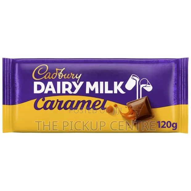 Cadbury Dairy Milk Caramel Chocolate Bar 120g · Photo 1