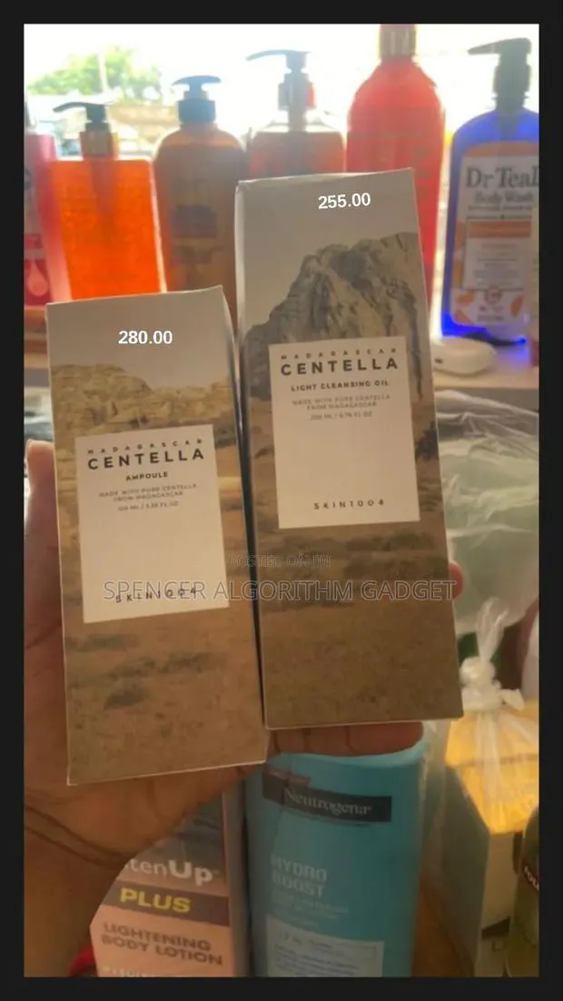 Centella Madagascar Cleansing Oil and Ampoule (Each 250cedi) · Photo 1