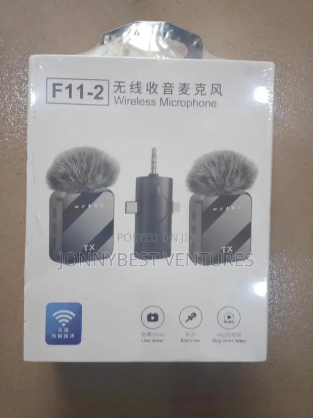 F11-2 3in1 Wireless Mic Brand New · Photo 1