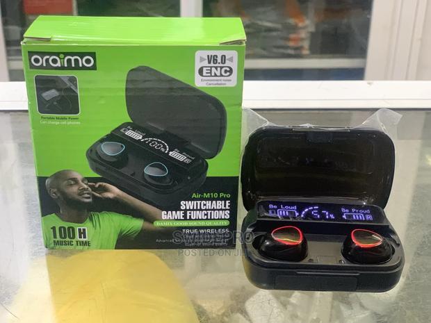 Oraimo V6.0 Wireless Earbuds + Power Bank · Photo 1