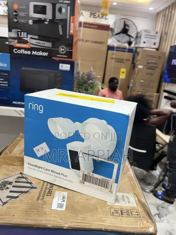 Check Out Durable Ring Floodlight Smart Cam Wired Plus(White) · Photo 1