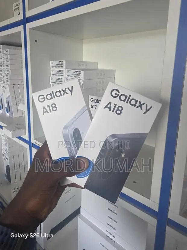 New Samsung Galaxy A18 128 GB Gray · Photo 1