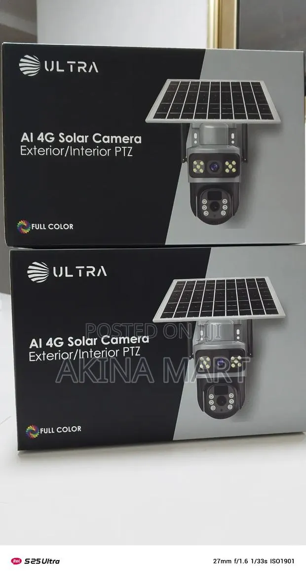 4g Dual Lens PTZ Solar Camera