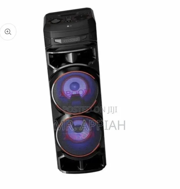 Efficient Classic LG RNC9 Bluetooth Party Speaker With Mic(Black) · Photo 1