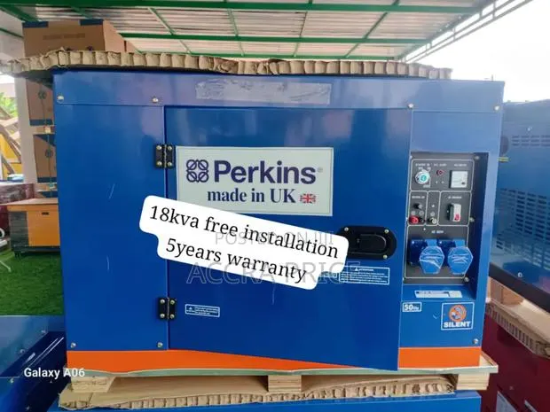 True System 18kva Diesel Silent Perkins Generator Uk Model · Photo 1