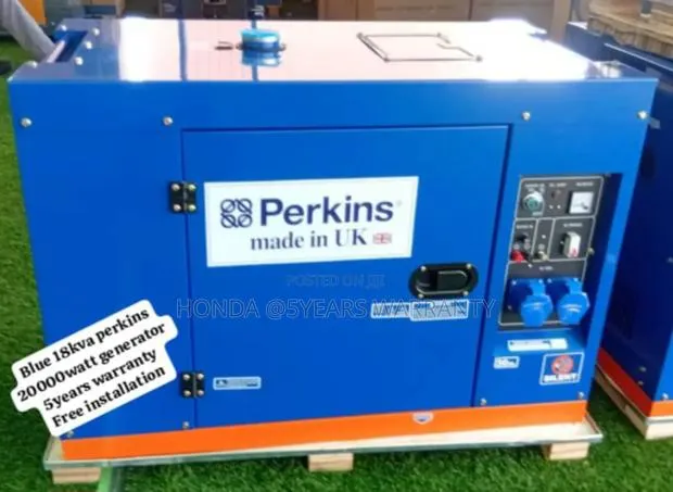 Electric Power Perkins Generator 1ikva 3phase Ats 22kva · Photo 1