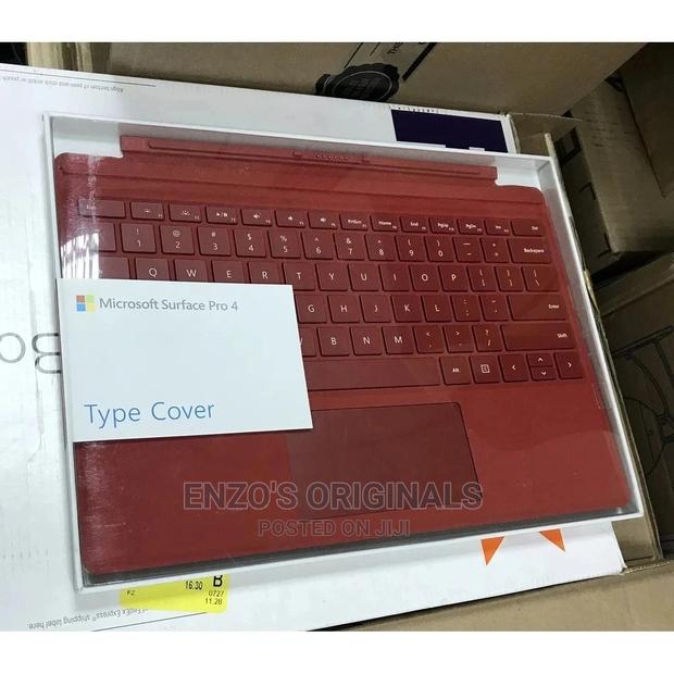 Surface Pro 3 to 7 Signature Keyboard Burgundy Alcantara New · Photo 4