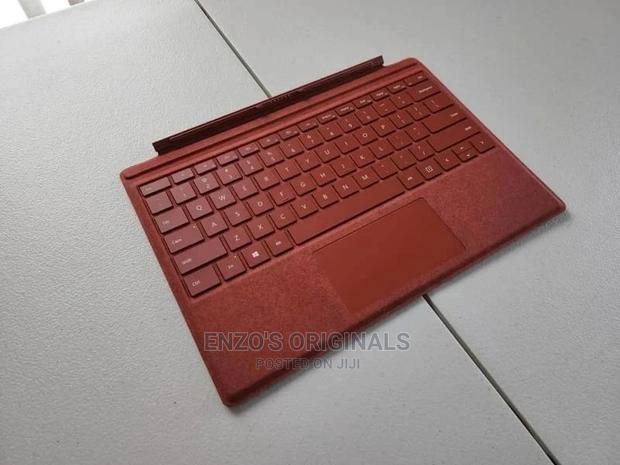 Surface Pro 3 to 7 Signature Keyboard Burgundy Alcantara New · Photo 6