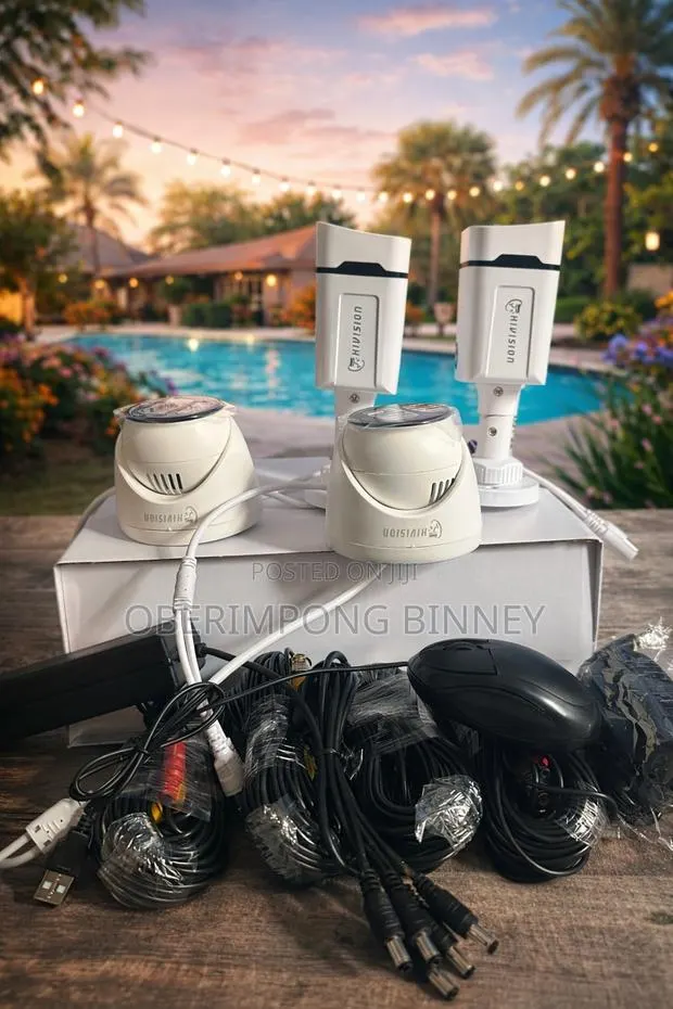 CCTV Kit 4 Channel 4 Channel 2mp Full Colored Camera · Photo 2