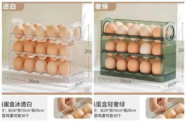 30-Pc Egg Storage to Keep Your Eggs Fresh and Organized · Photo 1
