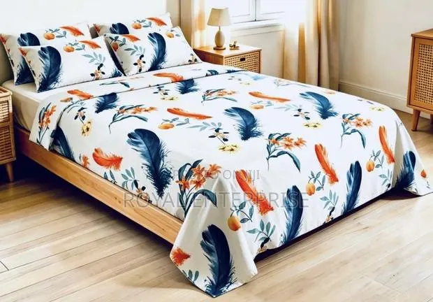 Complete King Bed Set - 2 Flat Sheets With 4 Matching Pillowcases · Photo 1