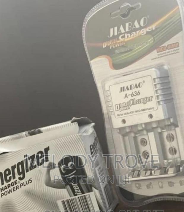Jiabao Battery Charger With Energizer Batteries · Photo 1