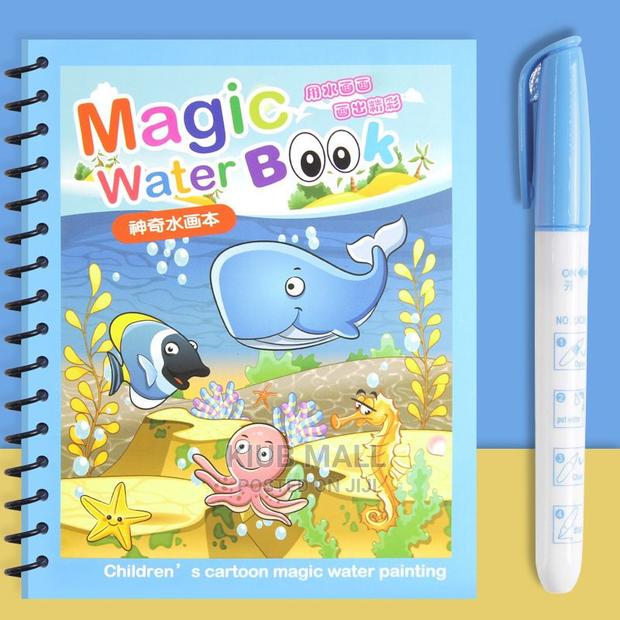 Reuseable Children Carton Magic Waer Painting Book · Photo 2