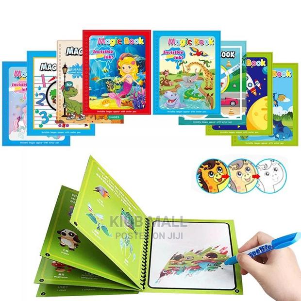 Reuseable Children Carton Magic Waer Painting Book · Photo 3