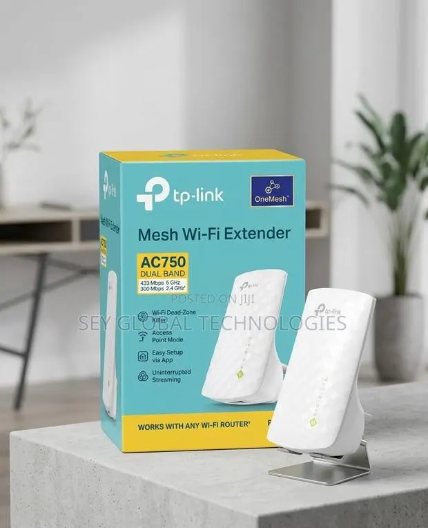 Tp - Link Ac750 Mesh Wi-Fi Range Extender - Re200 · Photo 1