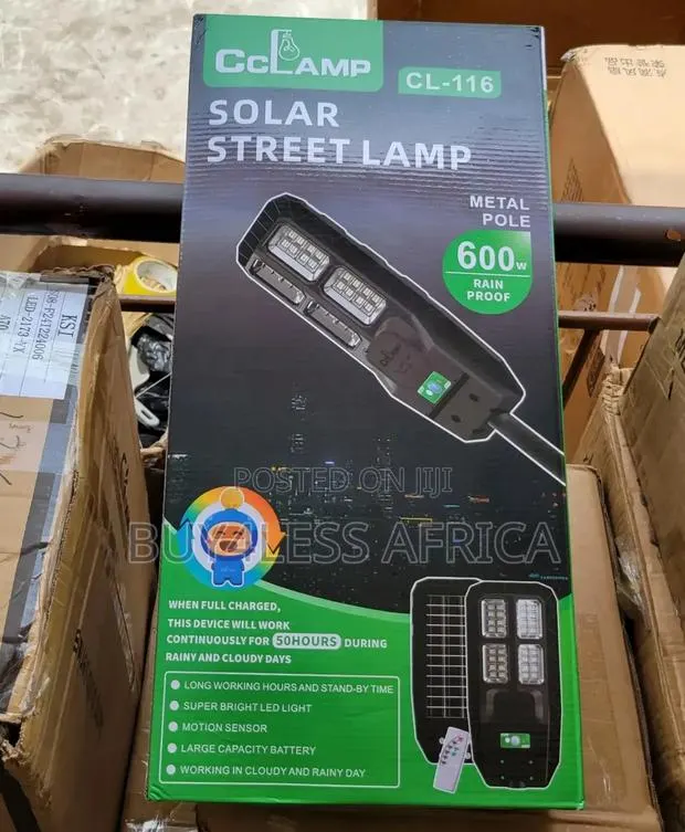 Powerful Solar Street Light 600w Woth Remote · Photo 1