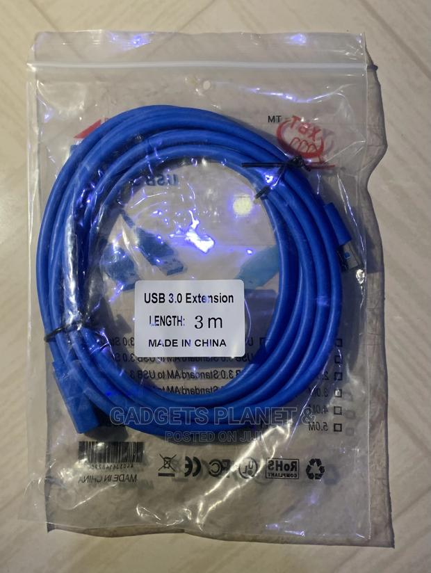 USB 3.0 Male a to Female a Extension Cable - 3m · Photo 2