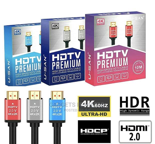 4K HDMI Male to HDMI Male Cable - 5m · Photo 1