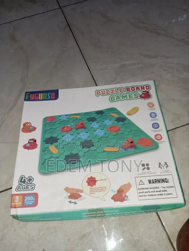 Fygurso Stem Puzzle Logical Road Builder Board Game · Photo 1