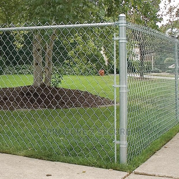 Galvanized Chainlink Wire Mesh Fence