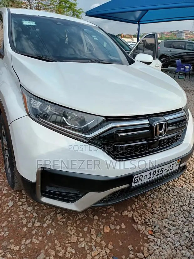 Honda CR-V 2021 White · Photo 1