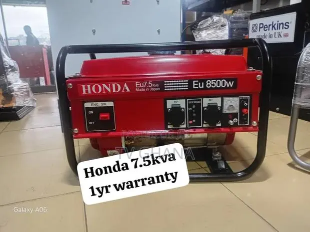Honda 7.5kVA Petrol Genset | High Performance Generator for 7.5kva · Photo 1