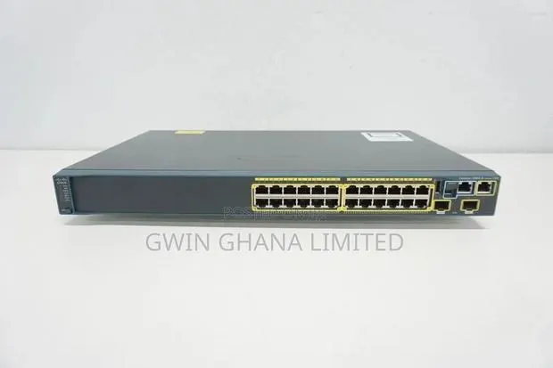 Cisco 24-Port Gigabit PoE+ Switch | WS-C2960S-24PS-L. 2xsfp. Managed · Photo 1