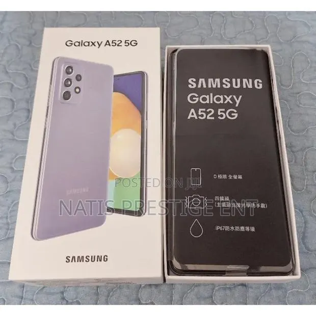 New Samsung Galaxy A52 5G 128 GB Black · Photo 1