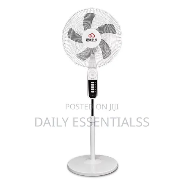 TNT Star High-Speed Rechargeable Standing Fan 18 Inch