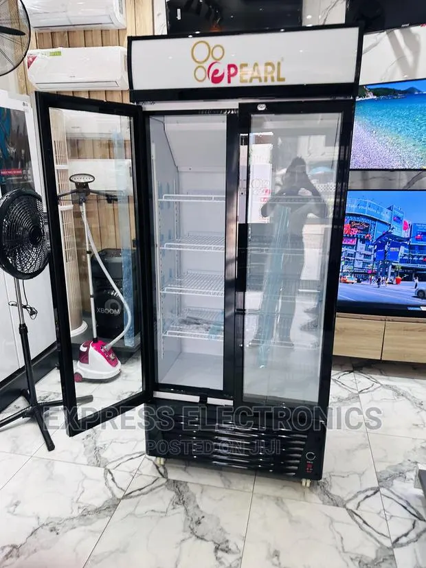 Buy for Less Pearl Display Fridge Double Door PVC 622-2b. · Photo 1