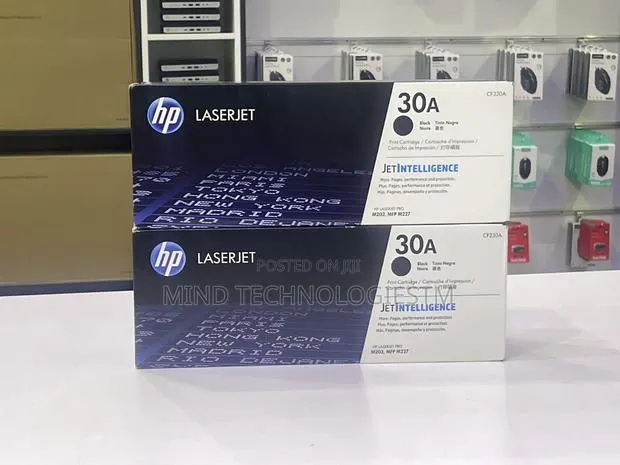 Original Hp 30a Black Toner Cartridge · Photo 1