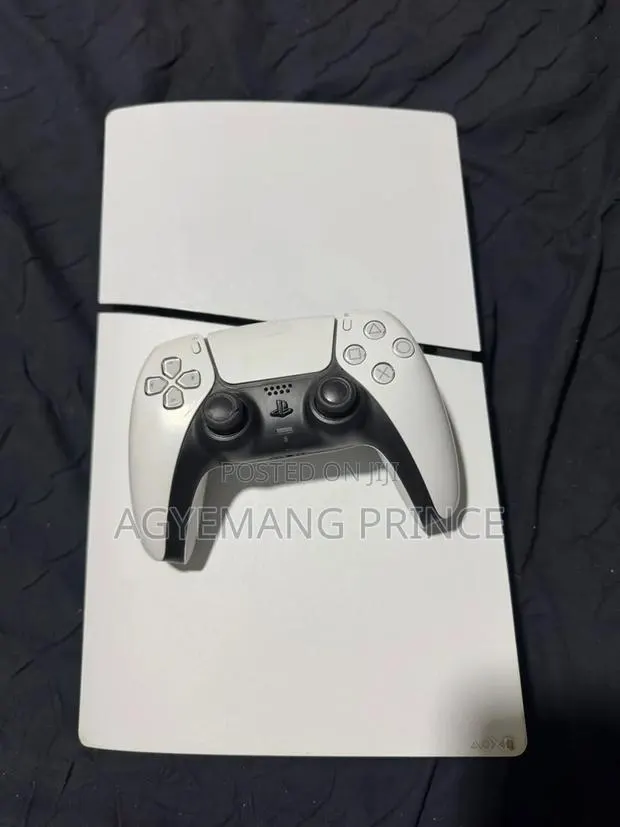PS5 Slim Digital Loaded With 4 Games · Photo 1