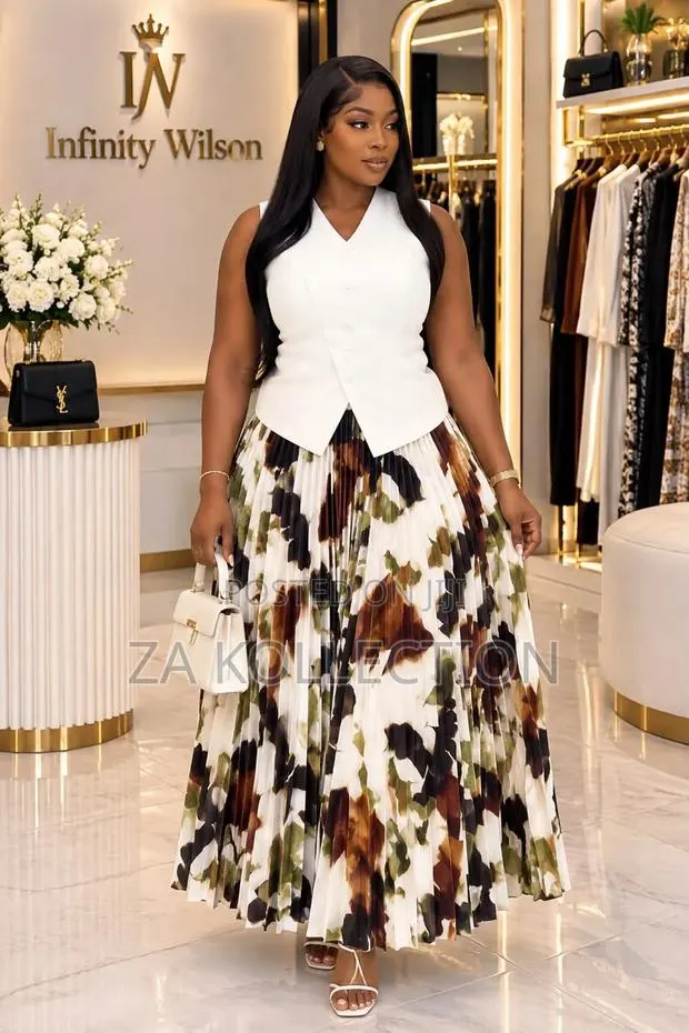 Zars Ladies Fashionable Two Piece Dresss for Church /Outing · Photo 1