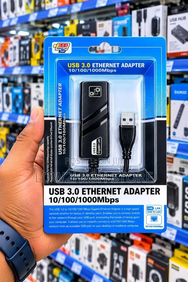 USB 3.0 Gigabit Ethernet Adapter · Photo 1