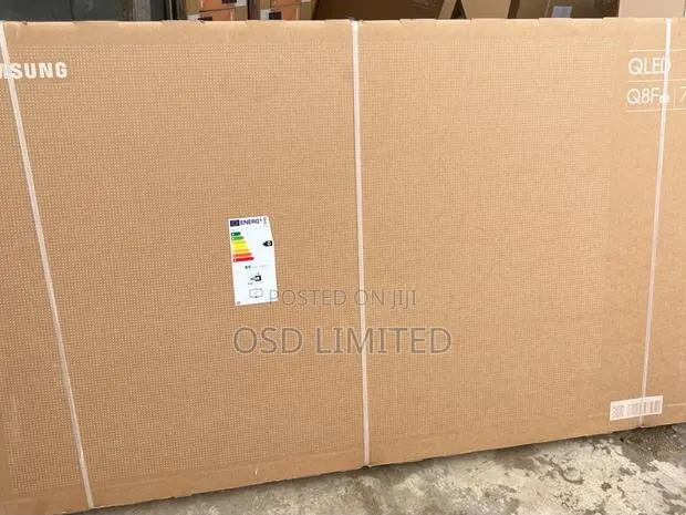 Shop the 75" Samsung Q8f Airslim Qled Tv · Photo 1