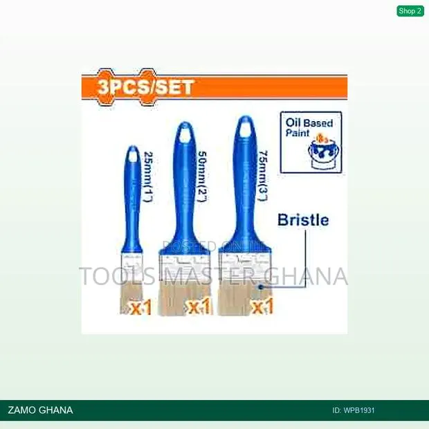3 PCS Paint Brush - Wpb1931 · Photo 1