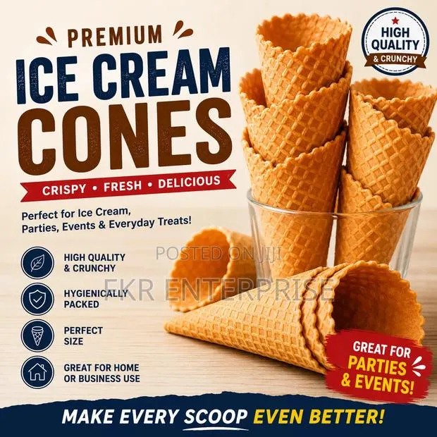 Fat Free Ice Cream Cones · Photo 1