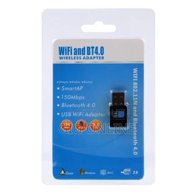 Wifi and Bt4.0 Wireless Adapter · Photo 1