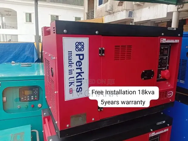 Perkins 18kVA 3-Phase Diesel Generator – Heavy-Duty Quality 18kva · Photo 1