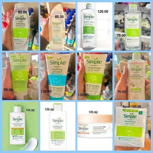 Simple Hydrating/Micellar/Moisturizing/Purifying/Refreshing Body Care · Photo 1