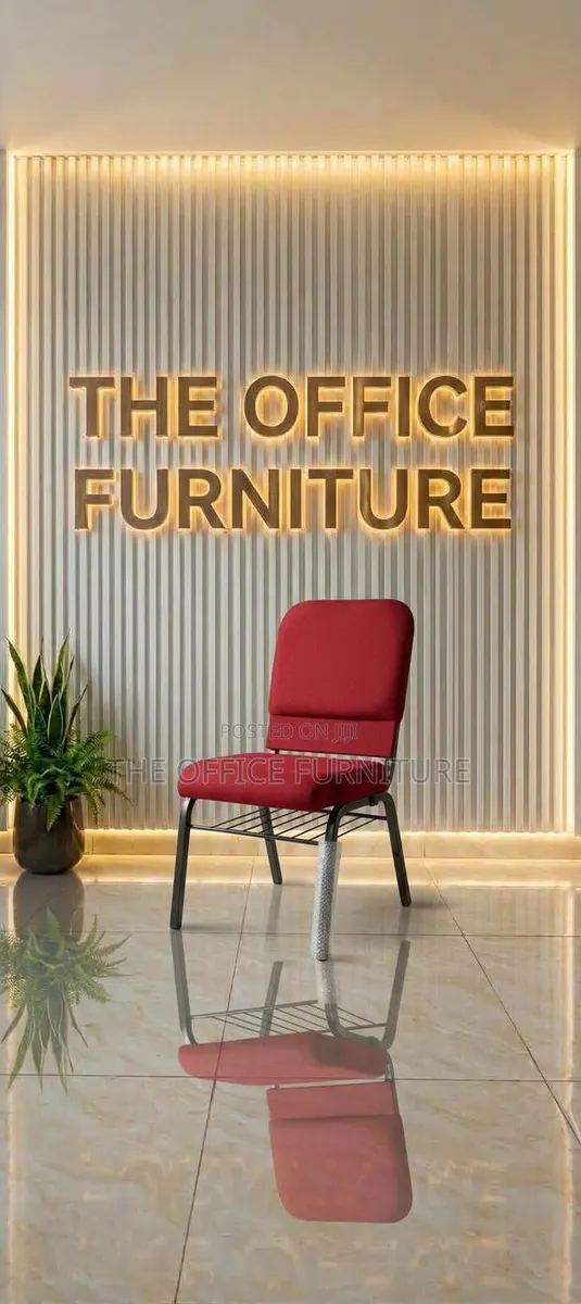 Red Banquet Church Chair · Photo 1